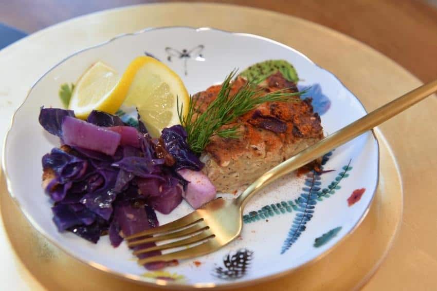 Braised Red Cabbage and Turnips