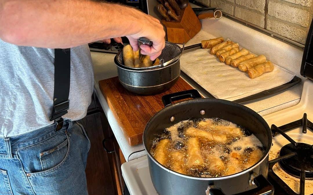 That’s a wrap! The egg roll party I never wanted to end…